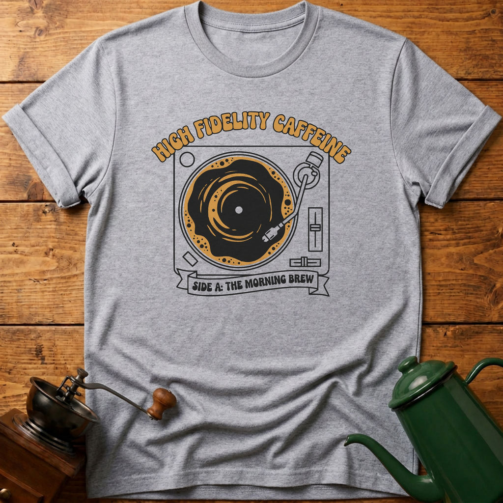 High Fidelity Caffeine T-Shirt