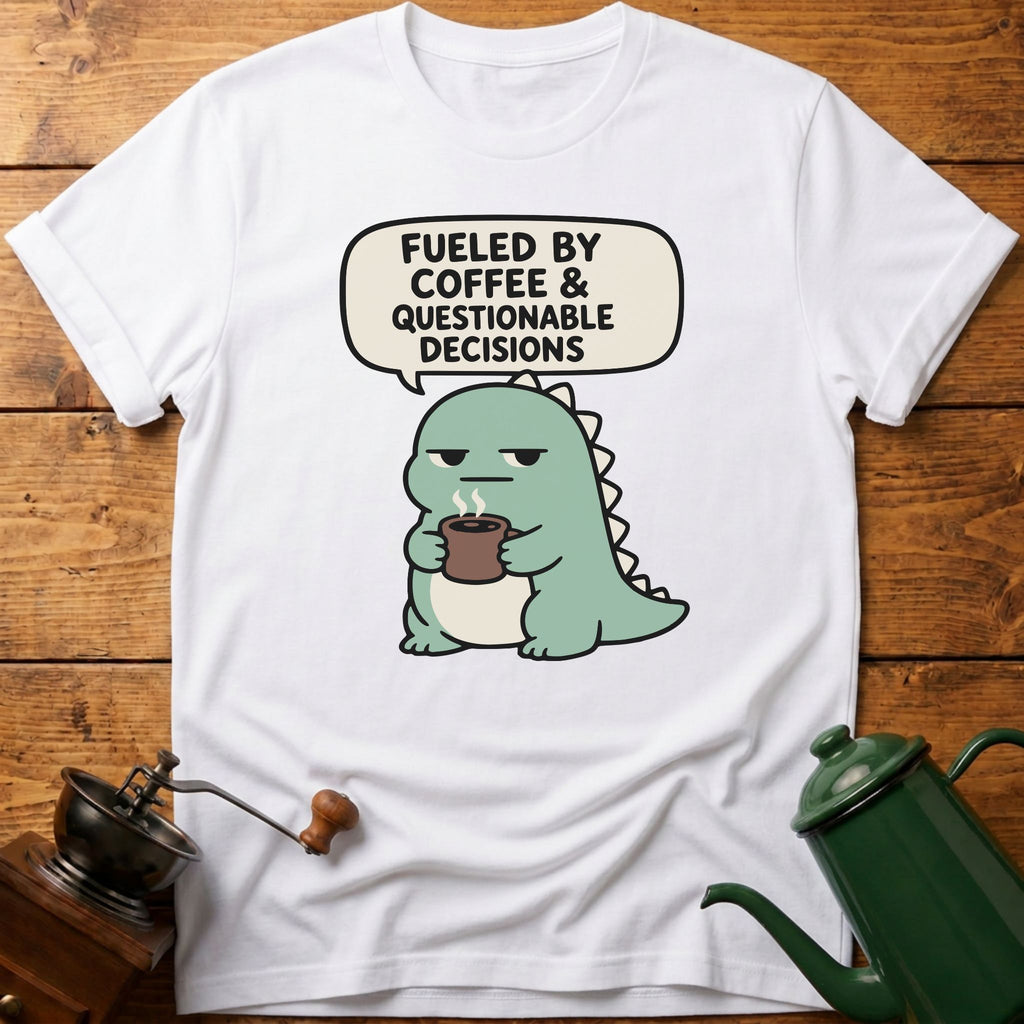 Fueled By Coffee & Questionable Decisions T-Shirt
