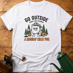 Go Outside Worst Case Scenario A Monday Kills you T-Shirt