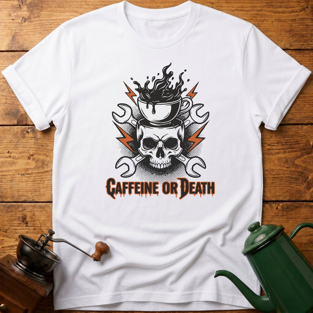 Caffeine Or Death T-Shirt